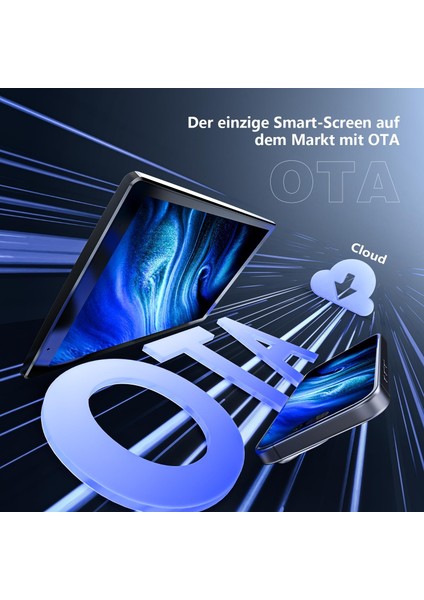 RC04 8” Akıllı Araç Ekranı | Kablosuz Carplay & Android Auto, 1440X900 Hd, Geri Görüş Kameralı, Bluetooth, Wi-Fi, Gps Navigasyon Destekli