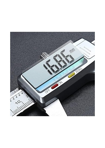 Elektronik Kumpas 0-150MM LCD Dijital Ekranlı Yüksek Hassasiyetli Dijital Sürmeli Ölçme Cetveli Çap/iç Çap/adım Farkı/nlik Ölçümü Için Paslanmaz Çelik Kaliper indirimleri