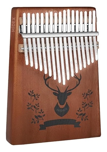 KLX-456 Hakiki Maun Ağacı Kalimba 17 Çelik Tuşlu (Türkçe Metod Çanta Çekiç) fiyatları
