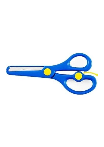 2 Adet Çocuk Makası Küt Uçlu Yaylı Plastik Korumalı Okul Makası indirimleri