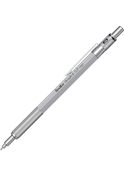 Office Graphx Mekanik Kurşun Kalem Saten Gri 0.7 mm modelleri