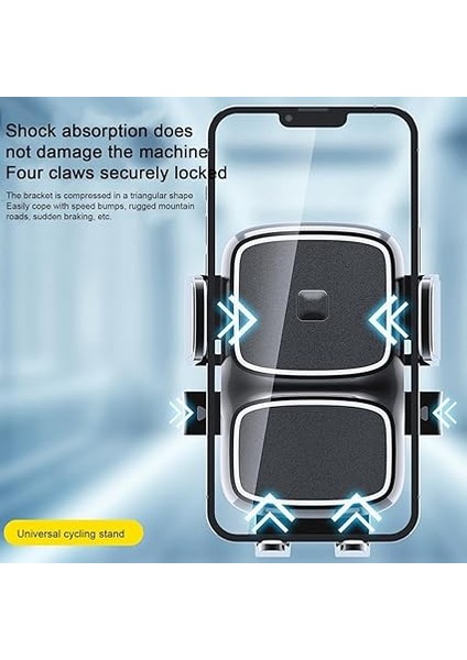 MT63 Motosiklet Bisiklet Telefon Tutucu Gidon Uyumlu Otomatik Kilitleme fiyatları