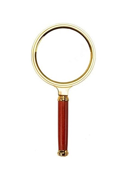 80 mm Çap 10X Büyütme El Tipi Büyüteç - Model By3