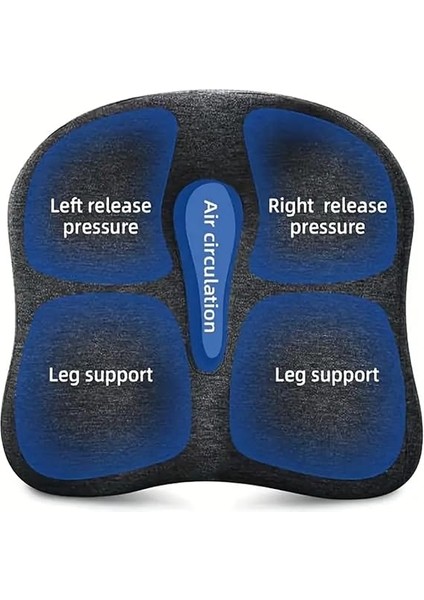 Ortopedik Oturma Minderi – Kuyruk Sokumu ve Bel Desteği Için Memory Foam Yastık | Posture Düzeltici, Tekerlekli Sandalye ve Ofis Sandalyesi Için Ergonomik Minder fırsatları