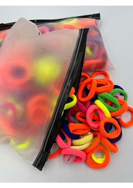 Bijuteri Cüzdanlı, Küçük Boy Lastik Toka (Rengarenk) modelleri