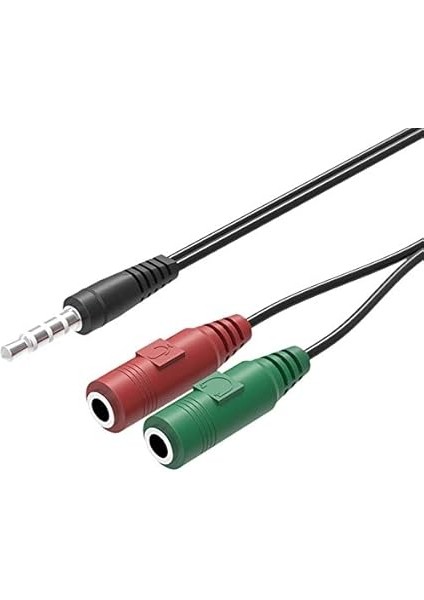 4745 3.5mm Kulaklık Mikrofon Ayırıcı Çoklayıcı Switch Splitter fiyatları