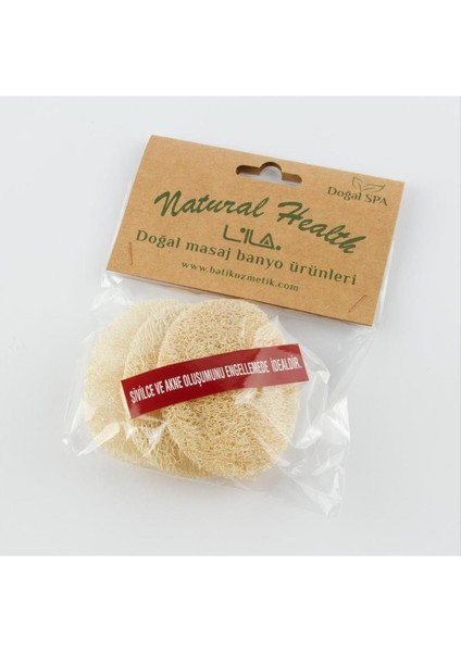 Sepetim 3'iü Vücut Kese Teli-Krem