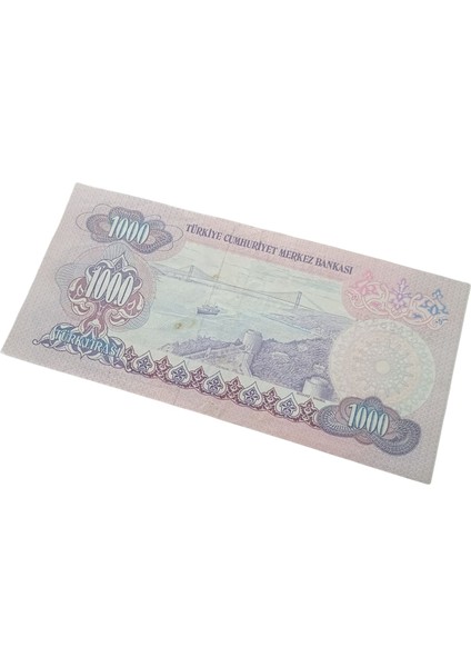 6. Emisyon 1000 Türk Lirası Koleksiyon Kağıt Para Eski Para Hobi Hediye Antika Para fiyatları