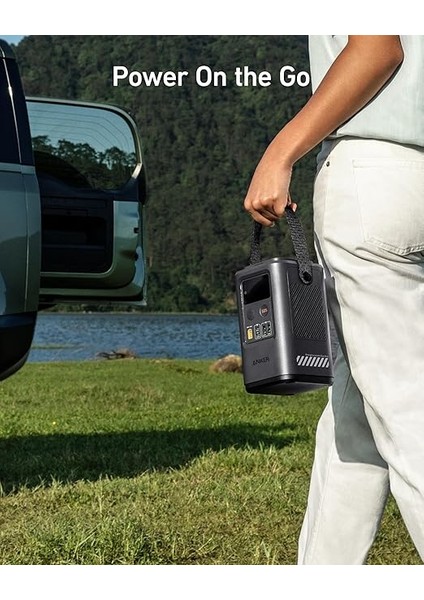 Güç Bankası Güç Istasyonu 60.000MAH, Akıllı Dijital Ekranlı Taşınabilir Dış Mekan Jeneratörü 87W, Geri Çekilebilir Otomatik Aydınlatma ve Sos Modu, Seyahat, Kamp Için Ev Yedekleme (Powercore modelleri