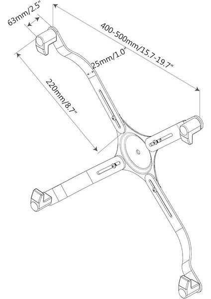Vesa Yuvası Olmayan Monitörler Için Vesa Adaptörü fiyatları