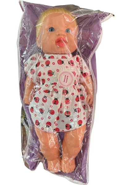 Asya Oyuncak Sesli Asya Bebek 35CM ELF23102-SARI Saçlı Bebek