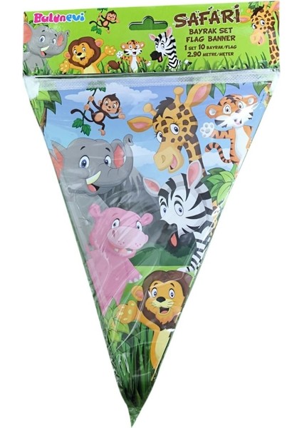 Balonevi Safari Bayrak Seti 2,90M 5850