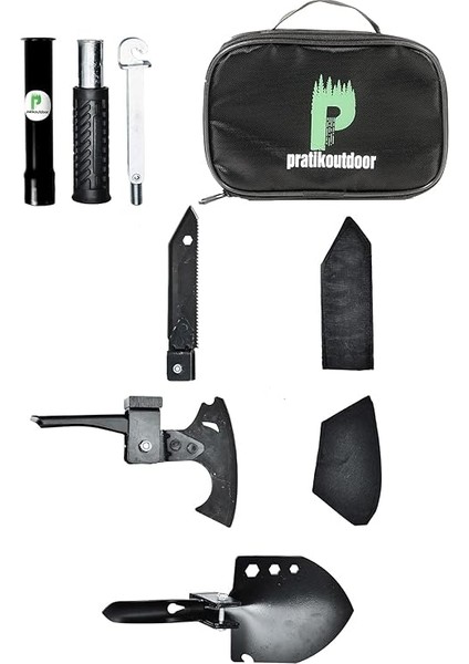 Fonksiyonlu - Taşınabilir - Kürek - Balta - Testere - Bıçak Takımı Seti fiyatları