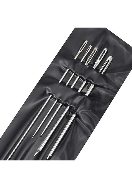 Adet Büyük Gözlü El Dikiş Iğnesi Büyük Göz Dikiş Iğnesi Seti Metal Crewel Iğne Kör Iğne Kumaş Yorgan Onarım Nakış Dikiş Çapraz Dikiş Boncuk El Sanatı, Çeşitli Boyut fiyatları