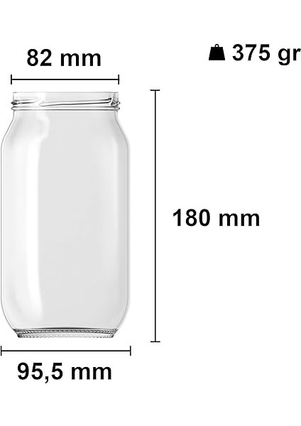 1000 ml Konserve Kavanoz Metal Kapaklı Şeffaf Cam 1000 cc Paşabahçe 6 Adet (Beyaz Kapak) fiyatları
