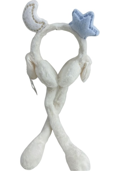 Çocuk Peluş Figürlü Oynar Kulaklı Hareketli Sesli Kışlık Kulaklık RCS.AY.EKR.2025 fiyatları