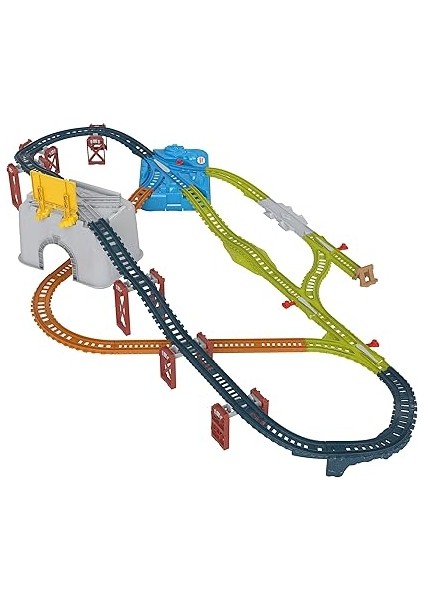 Thomas &amp; Friends Oyuncak Tren Paleti Seti, Connect &amp; Build Kovası, Kalıp Döküm ve Motorlu Trenler Için 48 Parça Genişletme Paketi, Yaş 3+ Yıl, HNP81 indirimleri