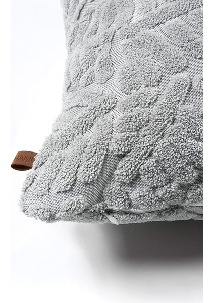 Jakarlı Kırlent 43X43 cm Forest Gri modelleri