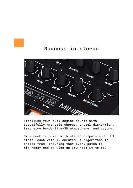 Minifreak Synthesizer modelleri