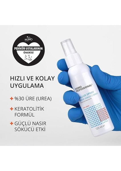 Sprey, Nasır Sökücü Sprey, Pedikür Için Keratolitik Sprey, 125 ml modelleri