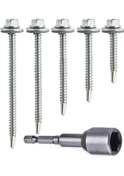 Çatı Vidası Matkap Uçlu 5.5X25 mm 100 Adet