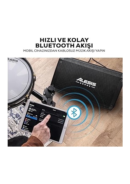 Strike Amp 12 MK2-2500W Drum Amp Hoparlörü, Elektronik Davul Seti Için Bluetooth, 12 Inç (30.48CM) Bas Hoparlör, Hpf Eq ve Topraklamayı Kaldırma Anahtarı fırsatları