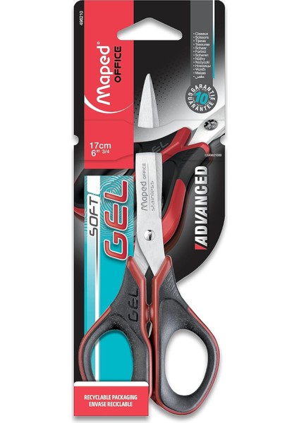 17 cm Advanced Gel Simetrik Makas