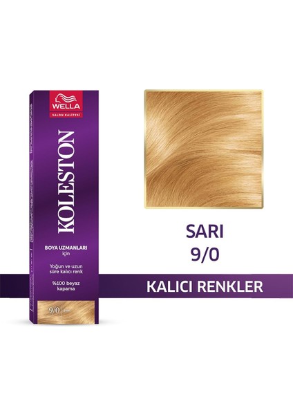 Koleston Single Tüp Boya 9/0 Sarı fiyatları