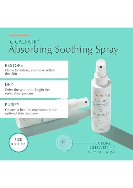 Cicalfate+ Absorbing Soothing Spray Hassas Ciltler Için Onarıcı Bakım Spreyi (100 Ml) fiyatları