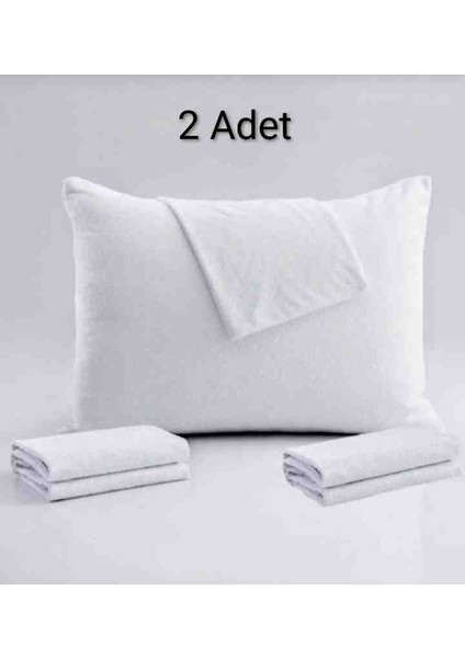%100 Sıvı Geçirmez 2'li Yastık Alezi Koruyucu Yastık Kılıfı
