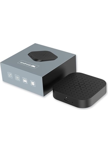Ai Box Android 11, Kablosuz/wireless Carplay &amp; Android Auto, Google Playstore, Netflix, Youtube Destekli Android Box