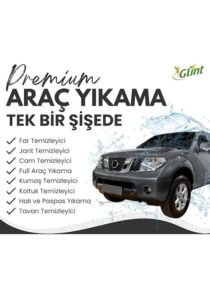 Car 1 LITRE%100 Bitkisel Çok Amaçlı Oto Temizleyici Araç Far Koltuk Paspas Temizleme Jant Parlatıcı fiyatları