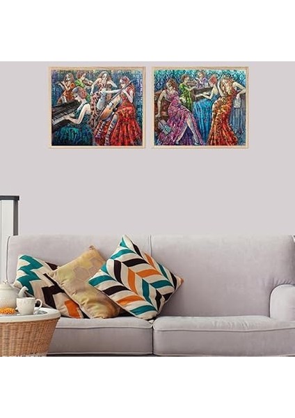 Puzzle - Renkli Notalar 1-2 / 2X500 Parça, #3612 modelleri