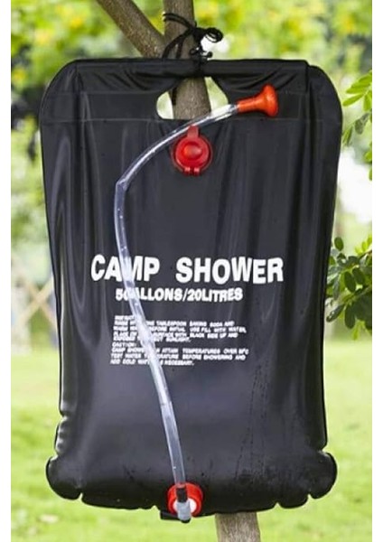 Litre Isınabilir Kamp Duş Torbası – Güneş Işığıyla Su Isıtmalı Taşınabilir Duş fırsatları