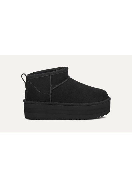 Women's Classic Ultra Mini Platform Boot - Ugg Classic Ultra Mini Platform Kadın Deri Bot - Kısa Bot - Süet Bot - Ugg Bot