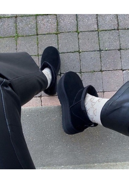 Women's Classic Ultra Mini Platform Boot - Ugg Classic Ultra Mini Platform Kadın Deri Bot - Kısa Bot - Süet Bot - Ugg Bot fırsatları