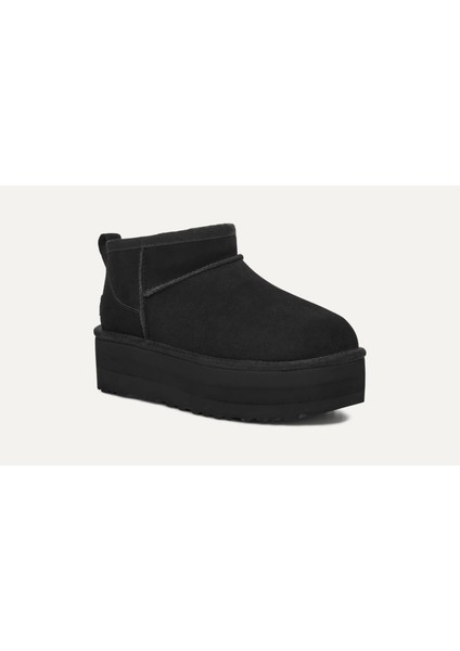 Women's Classic Ultra Mini Platform Boot - Ugg Classic Ultra Mini Platform Kadın Deri Bot - Kısa Bot - Süet Bot - Ugg Bot indirimleri