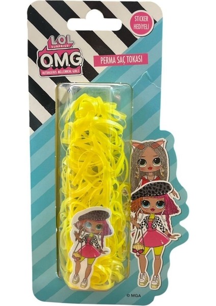 L.o.l Surprise O.m.g. Perma Saç Tokası XC204-SARI