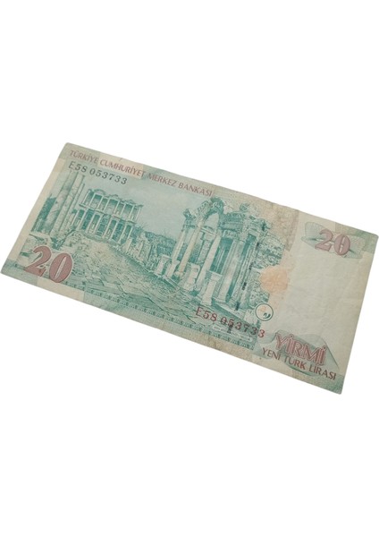 8. Emisyon 20 Yeni Türk Lirası Koleksiyon Kağıt Para Eski Para Hobi Hediye Antika Para fiyatları