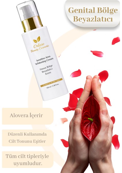 Hassas Bölge Beyazlatıcı Krem – Aloe Vera ve Hyaluronik Asit Içeren Renk Açıcı Özel Formül modelleri