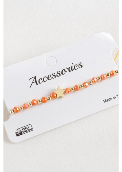 Yıldız Kristal Makrome Ip Bileklik fırsatları