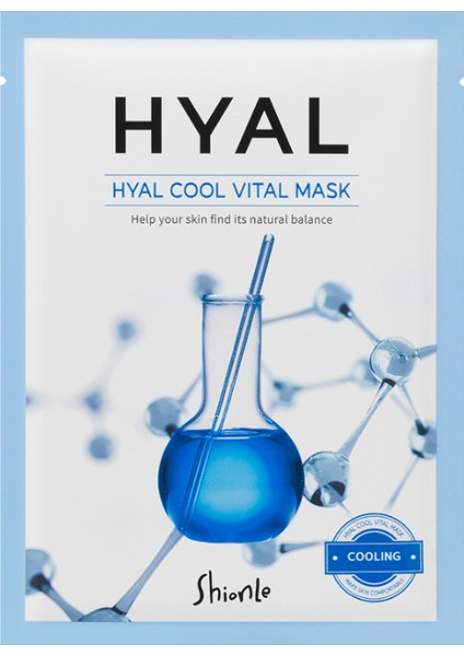 Hyaluronik Asit ve Soğutucu Etki Hyal Kore Kağıt Yüz Maskesi 5'li indirimleri