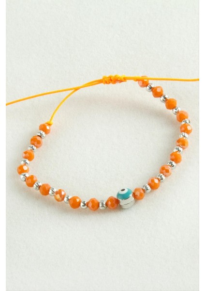 Nazar Kristal Makrome Ip Bileklik 6 mm fiyatları