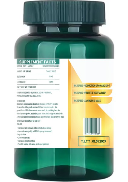 Imperiumpharma MK677 60 Kapsül fiyatları