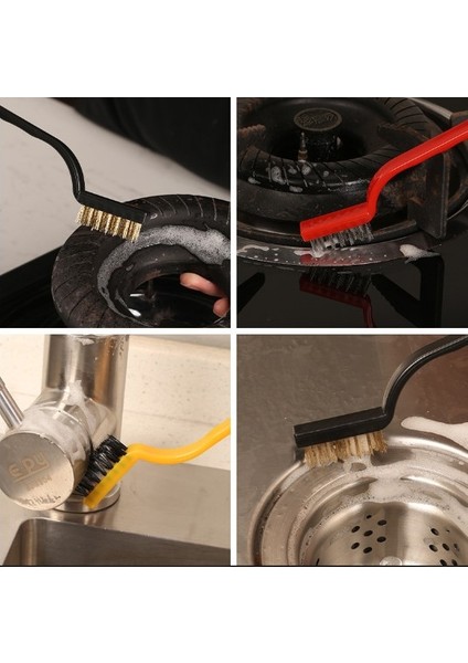 3 Parça Tel Fırça Detaylı Temizlik Seti (5051) modelleri