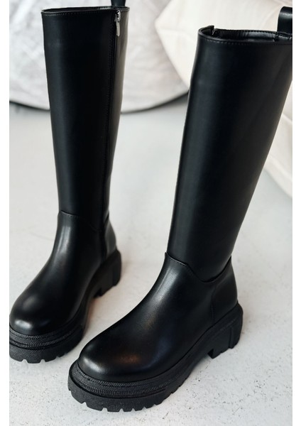 Vynor Siyah Fermuarlı Günlük Kadın Çizme fiyatları