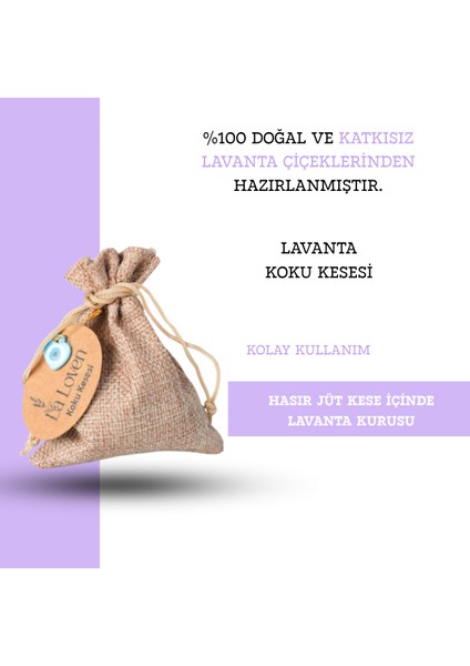 Lavanta Koku Kesesi