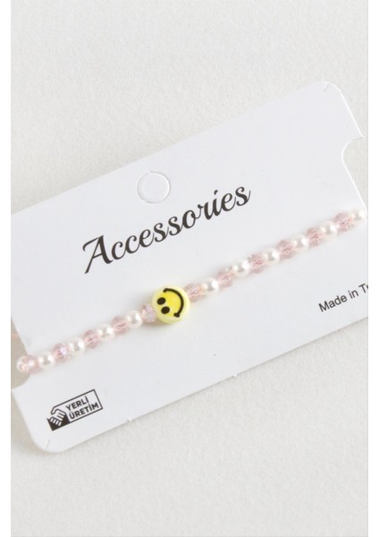 Emoji Inci Kristal Makrome Ip Bileklik indirimleri