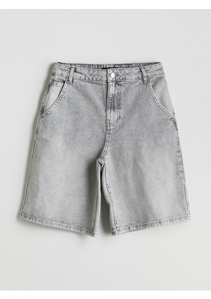 Yeni Sezon Bermuda Fit Kadın Jean Şortolon indirimleri