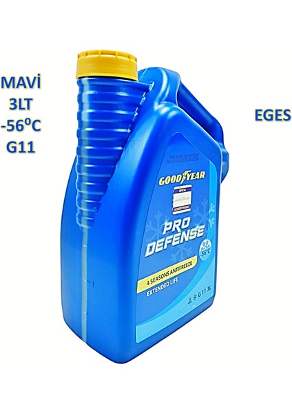 Mavi Organik Antifriz -56°c 3 Lt fiyatları
